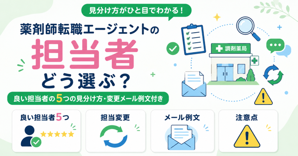薬剤師 転職エージェント 担当者