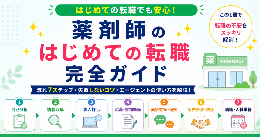 薬剤師 転職 初めて / はじめての転職