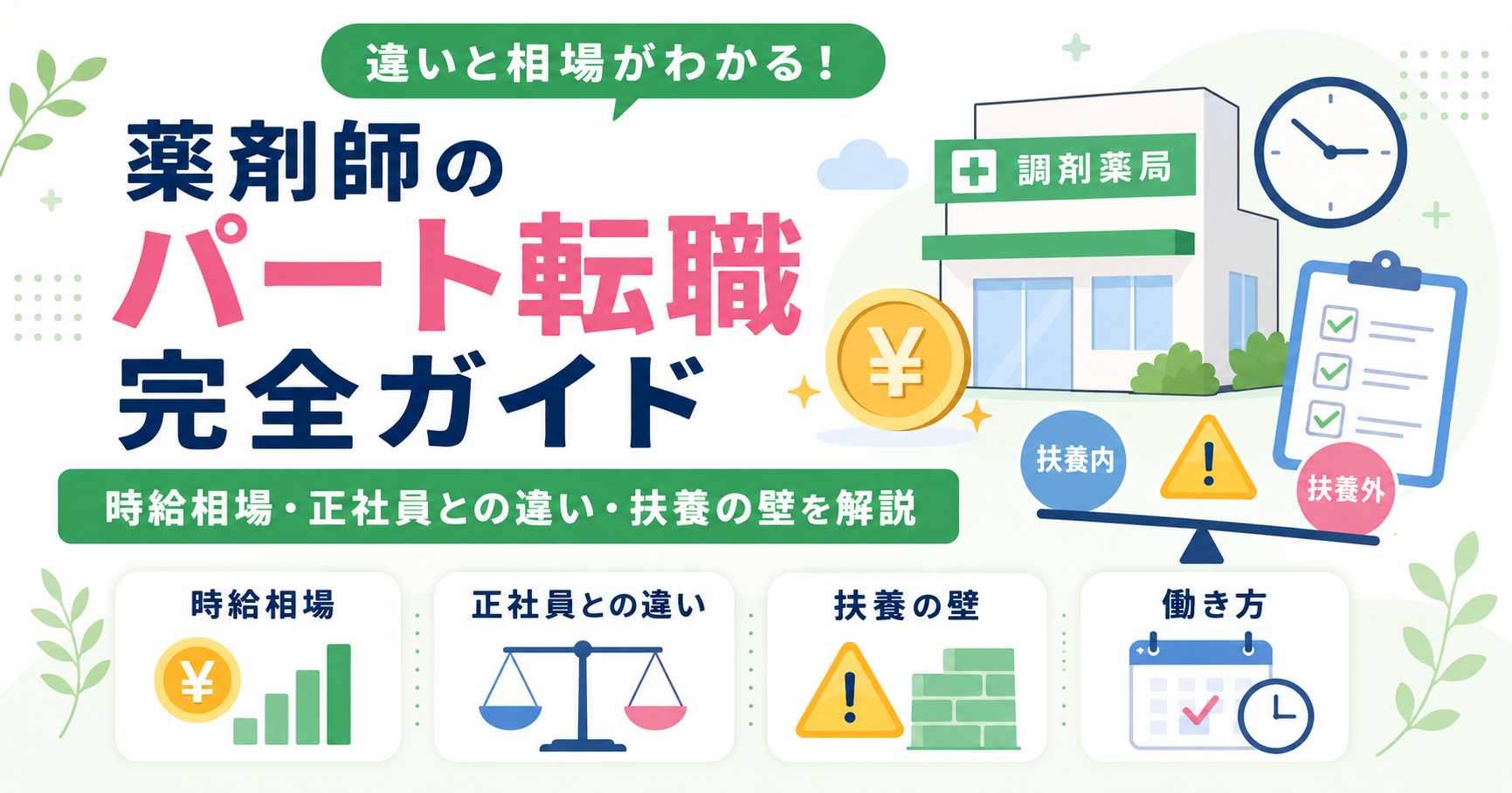 薬剤師 パート 転職