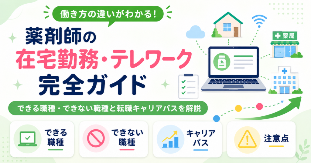 薬剤師 在宅勤務 テレワーク