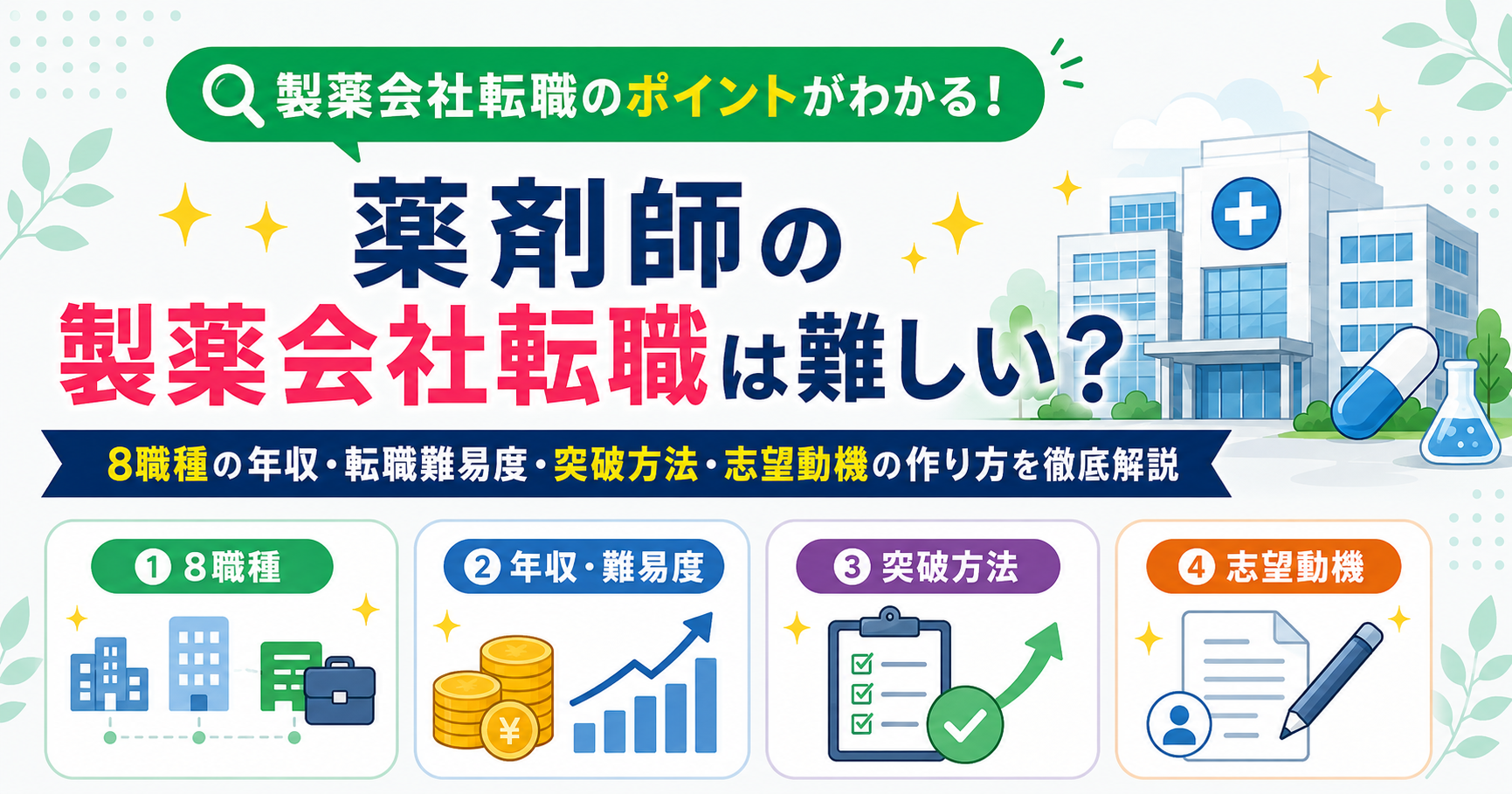 薬剤師 製薬会社 転職
