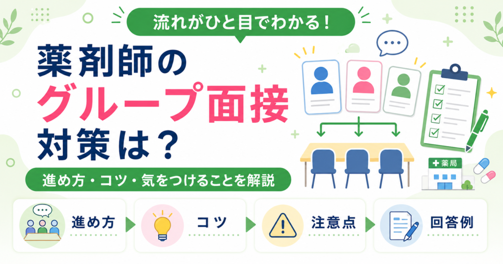 薬剤師 グループ面接 対策