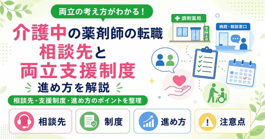 薬剤師 介護中 転職 相談