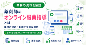 薬剤師 オンライン服薬指導 対応 転職