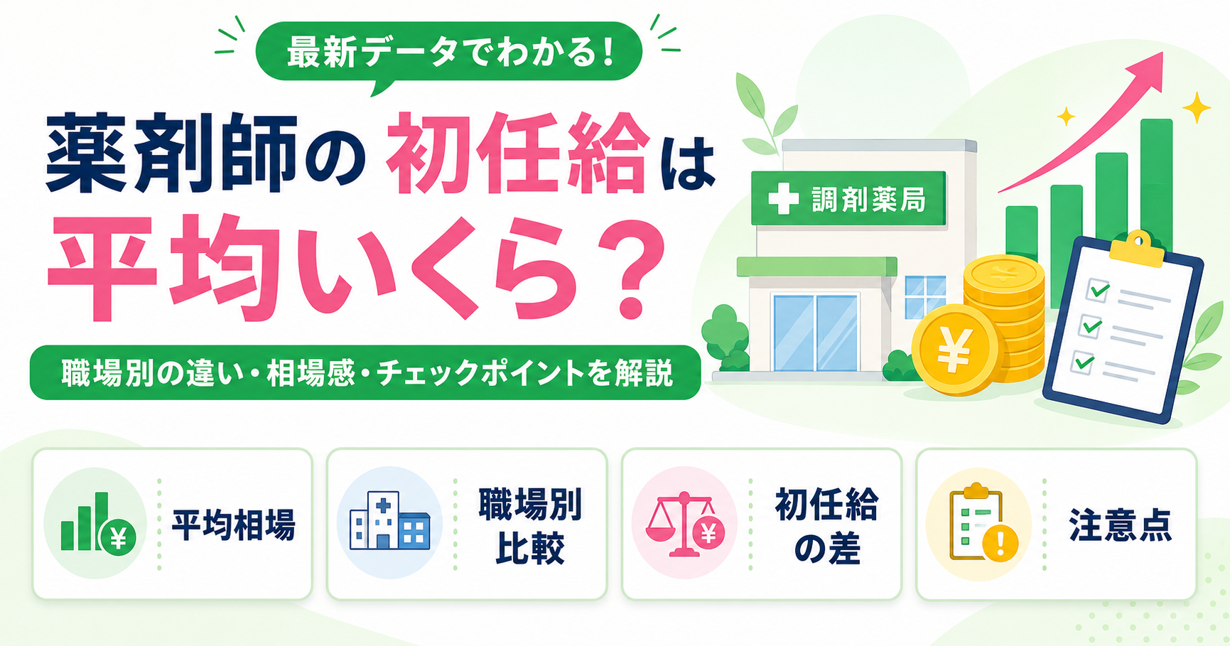 薬剤師 初任給 平均