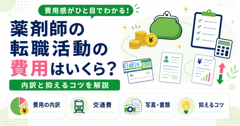 薬剤師 転職活動 費用