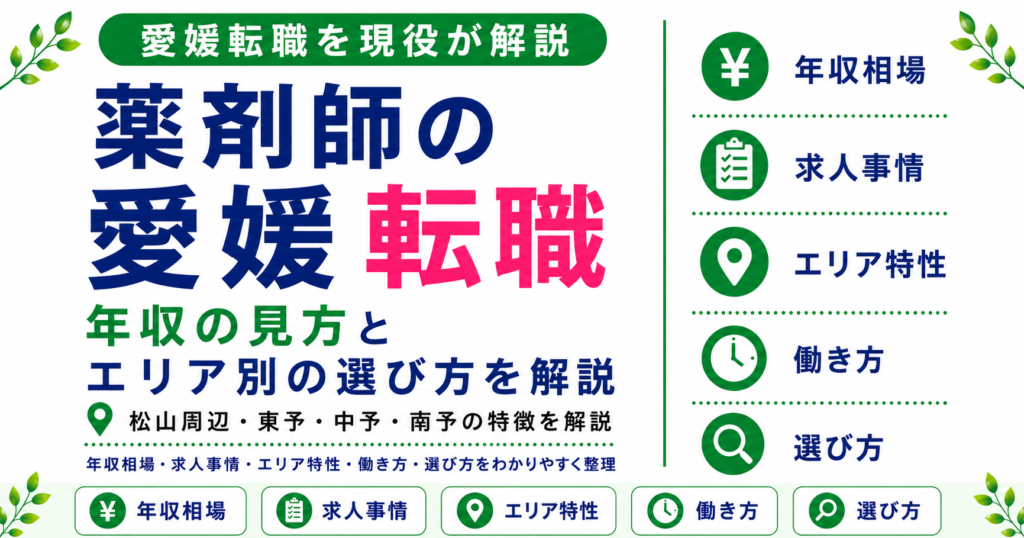 薬剤師 転職 愛媛