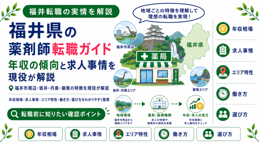 薬剤師 転職 福井