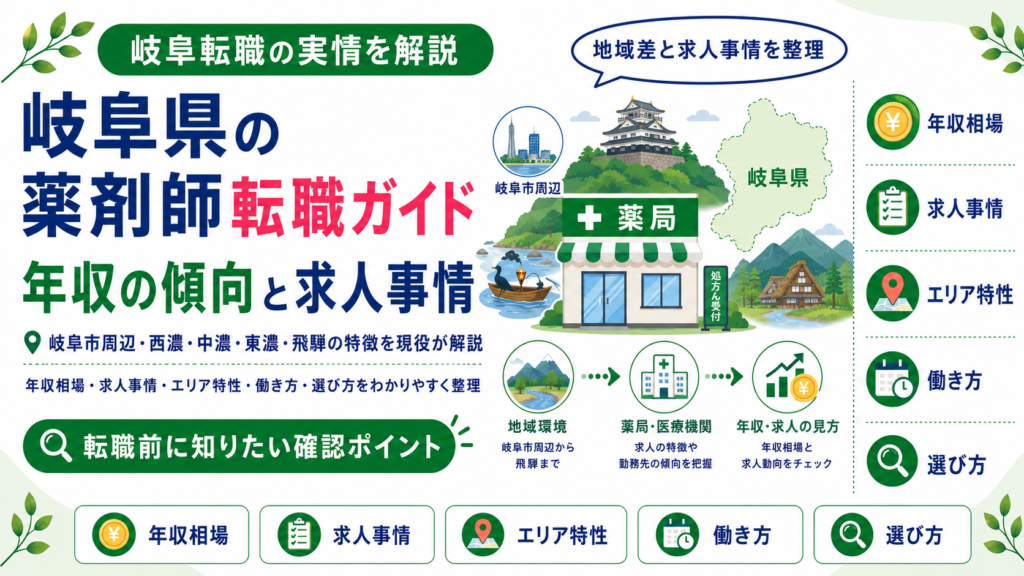 薬剤師 転職 岐阜