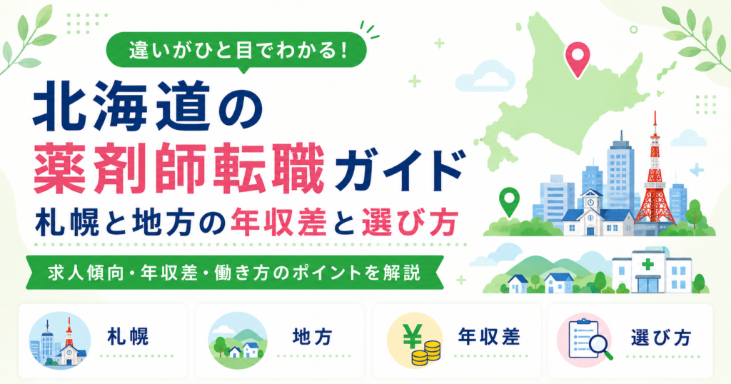 薬剤師 転職 北海道