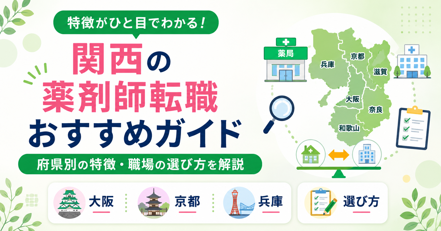 薬剤師 転職 関西 おすすめ