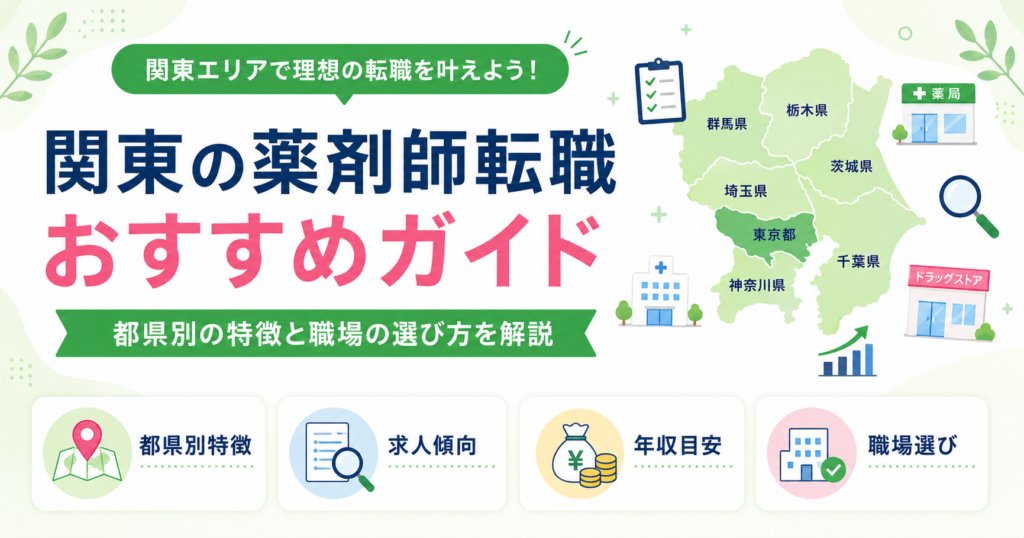 薬剤師 転職 関東 おすすめ