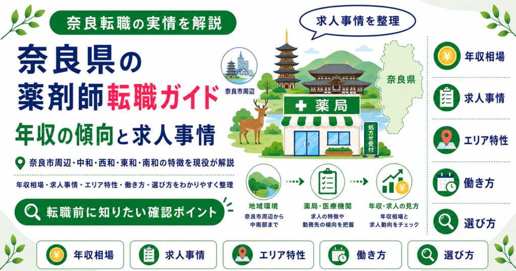 薬剤師 転職 奈良