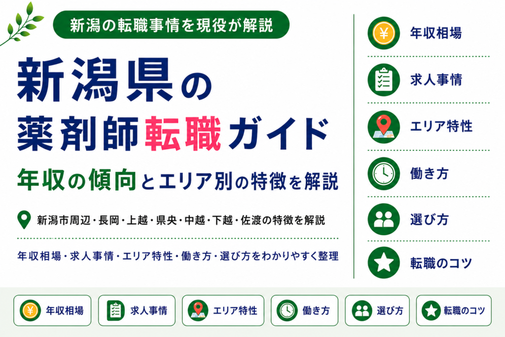 薬剤師 転職 新潟