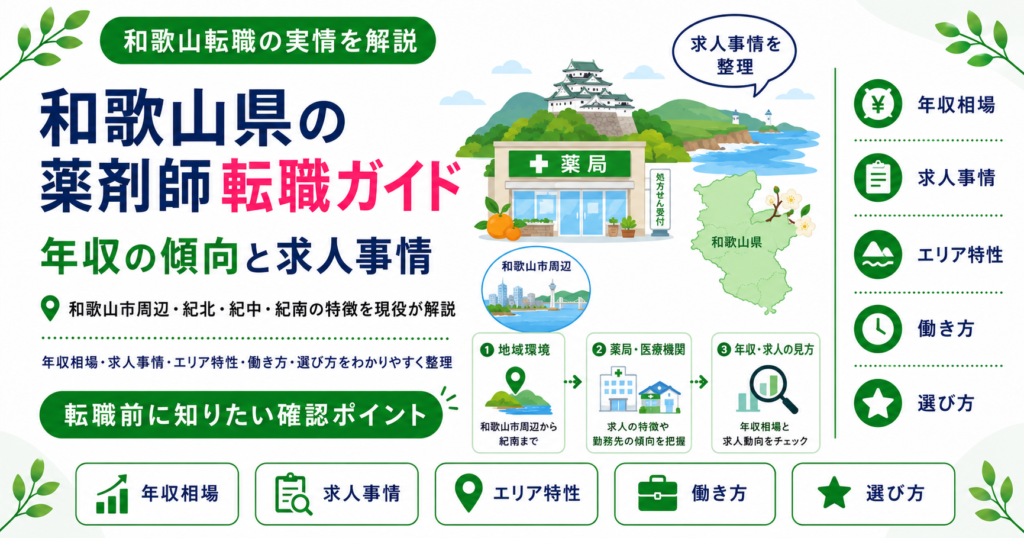 薬剤師 転職 和歌山