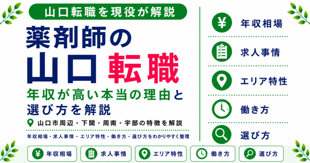 薬剤師 転職 山口
