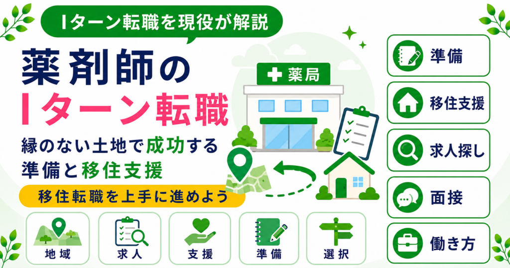 薬剤師 Iターン 地方 転職